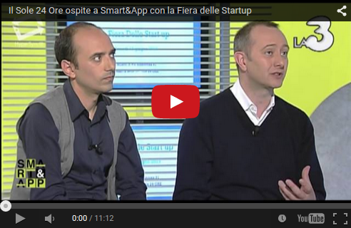 Il Sole24Ore ospite a Smart&App su La3 con la Fiera delle Startup
