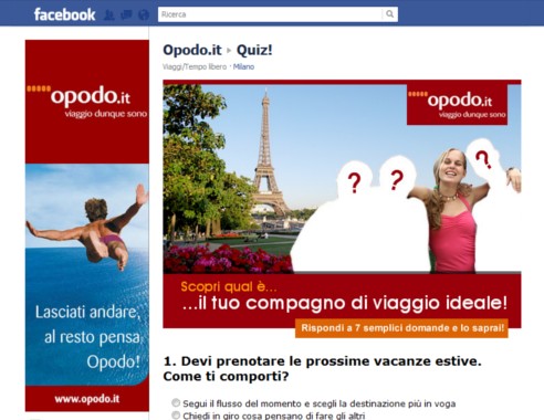 Applicazioni Facebook